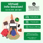 Virtual Info Session October 25, 2024 1pm-2pm on October 25, 2024